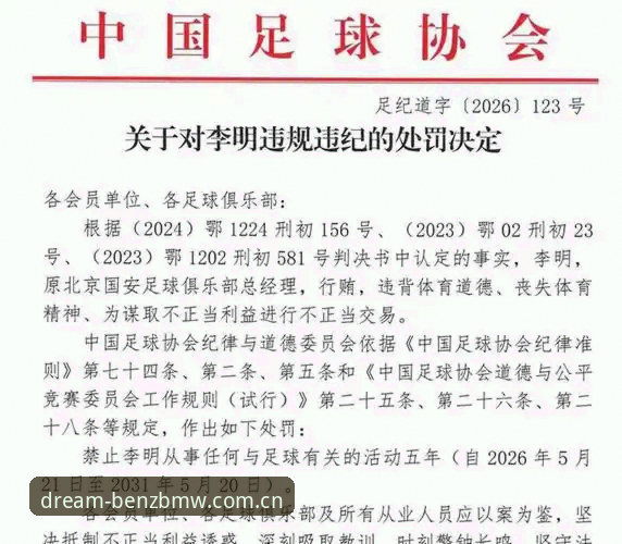 足协第三批禁足名单完整解读指南——从奔驰宝马娱乐视角看懂中国足球整顿风暴